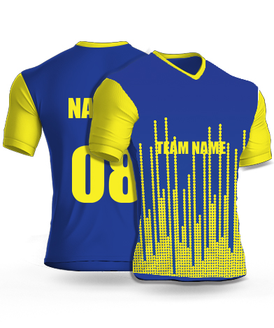 Multi Equilizers - Cricket Jersey or Sports T shirt with your name and number(23)