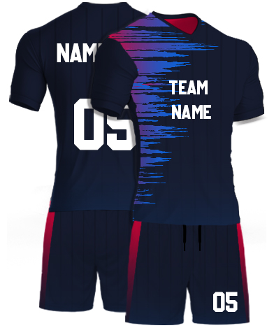 kabaddi Kit Jersey or Sports T shirt with your name and number(sound_wave)